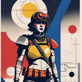 Bauhaus-Style Poster